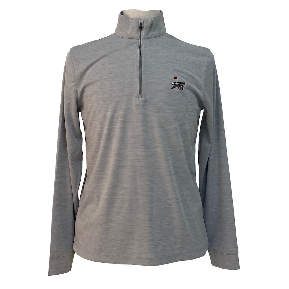 Greg Norman - 1/2 Zip Pullover Shark Grey • Ticonderoga Golf Course