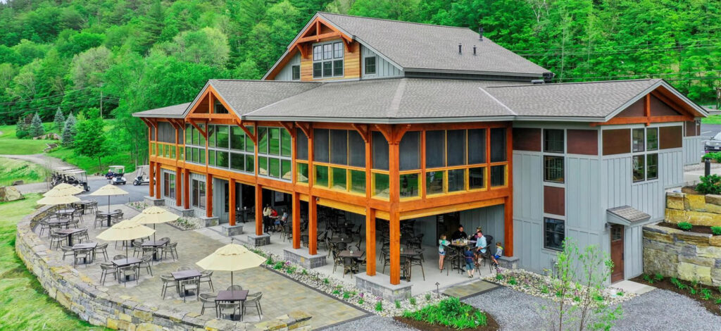 Ticonderoga Golf Course clubhouse