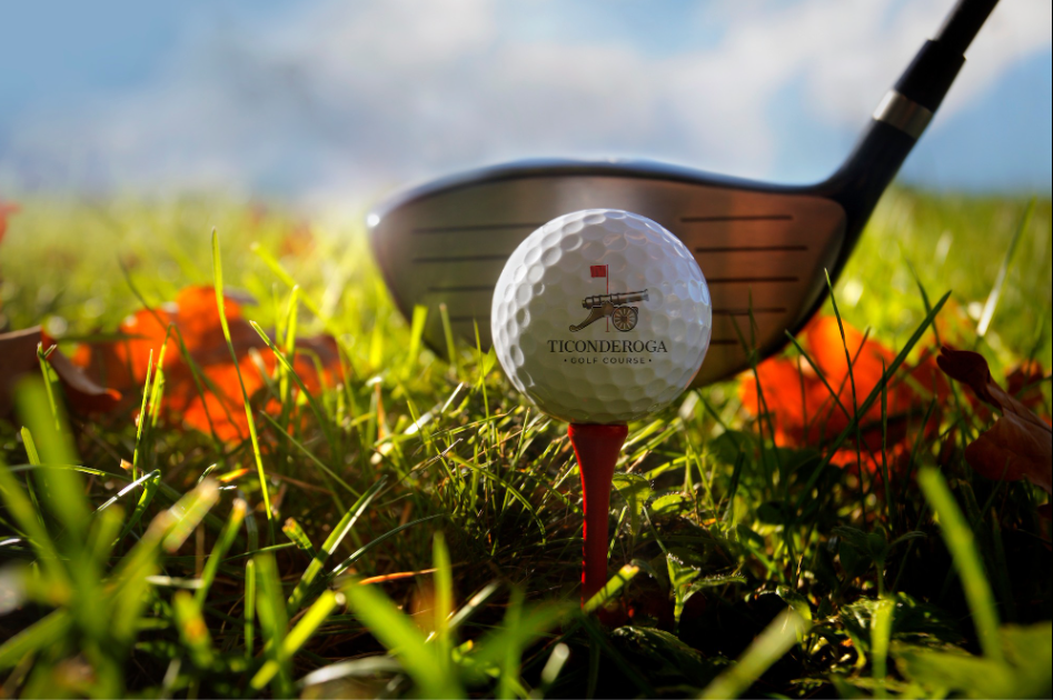 ticonderoga golf ball