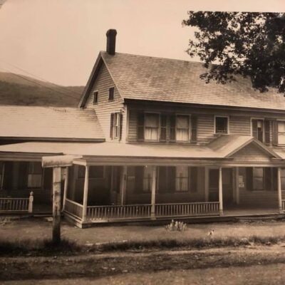 Ticonderoga Golf Course old photo of clubhouse