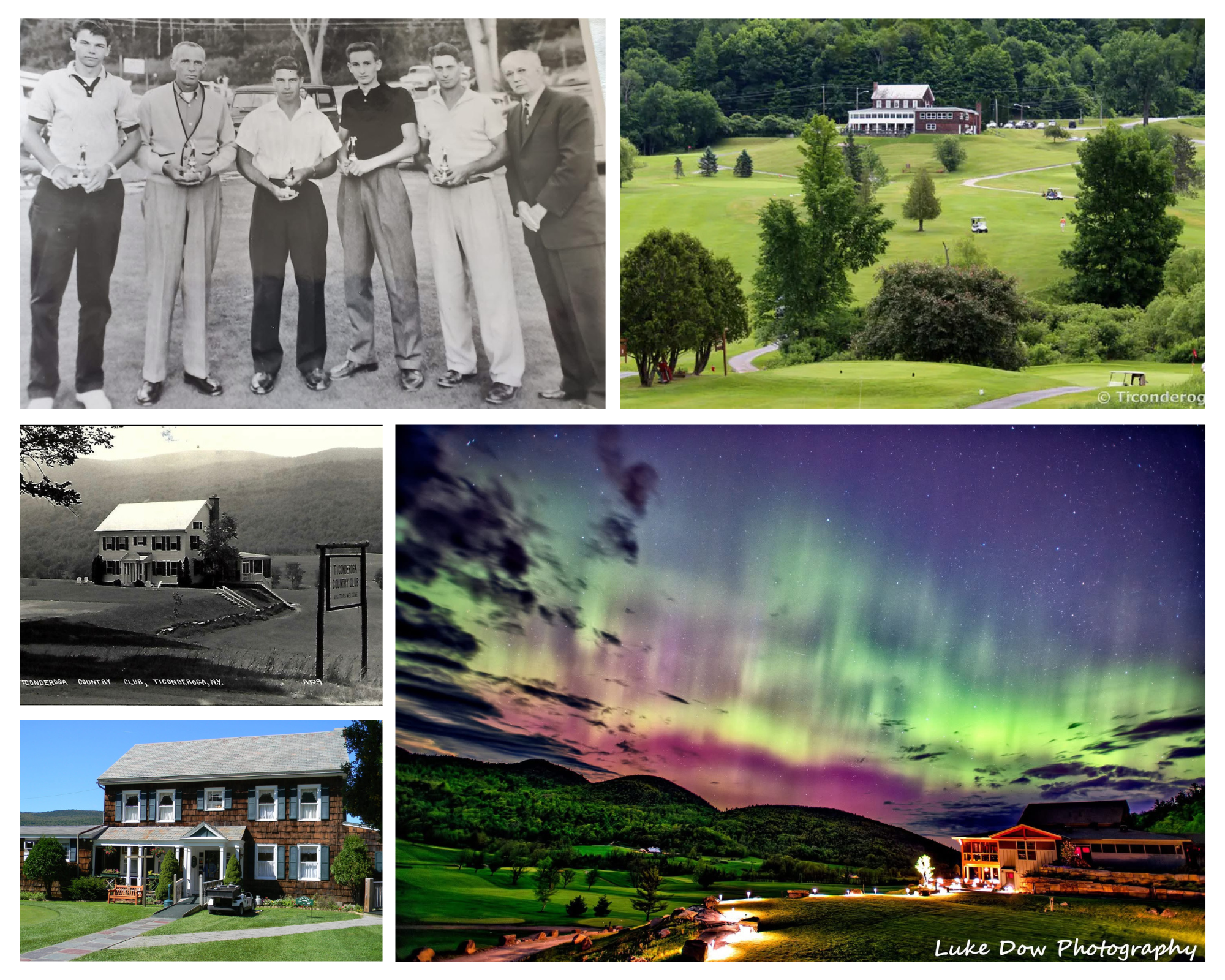 Through the Lens of Time: Vintage Views of Ticonderoga Golf Course