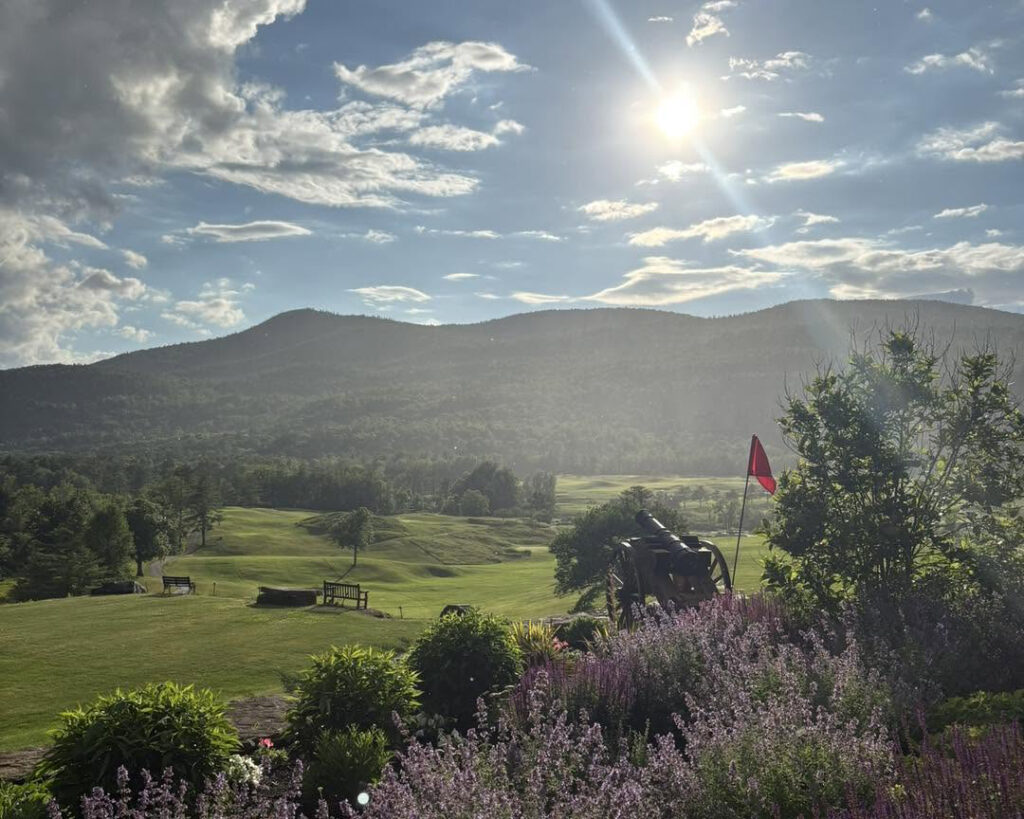 beautiful golf course photo