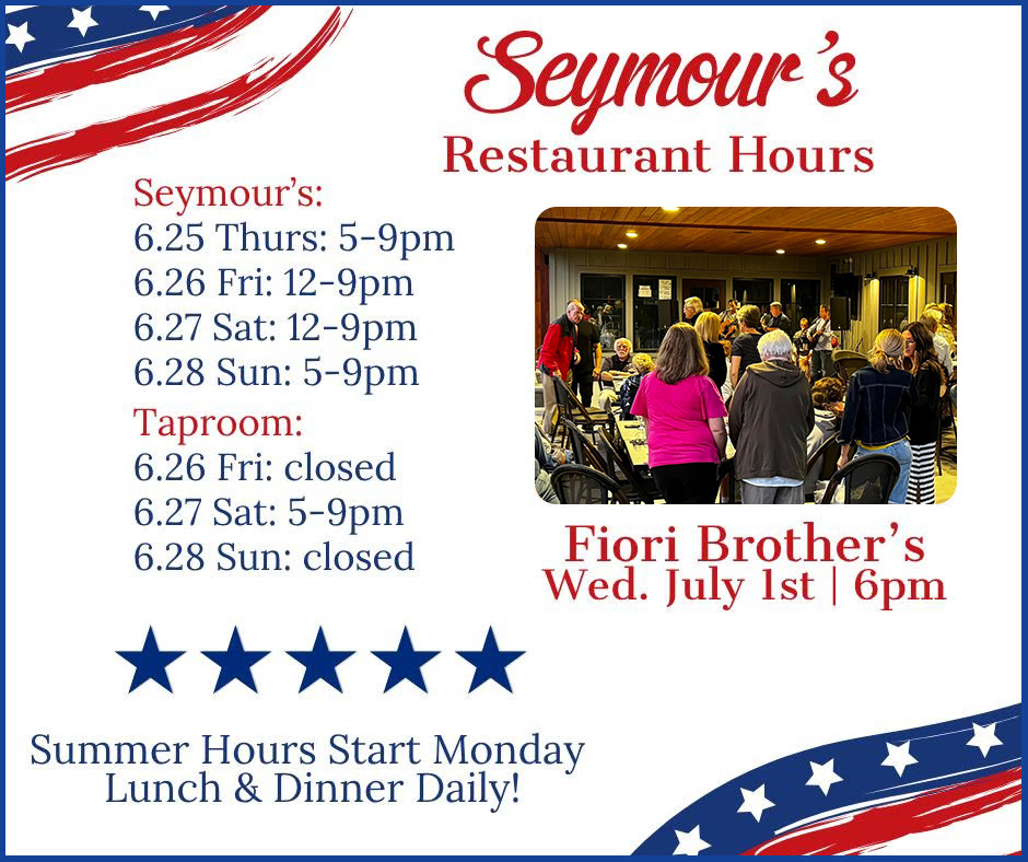Restaurant Hours Update