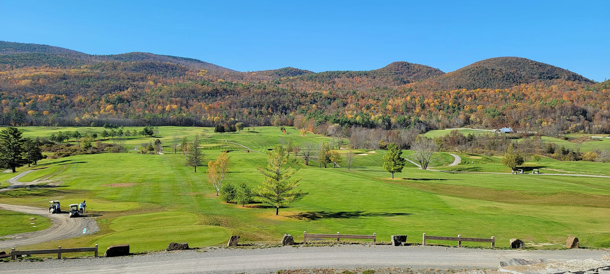 Ticonderoga Golf Course fall view